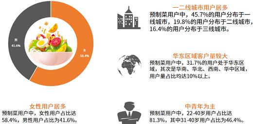 2021年中國(guó)預(yù)制菜行業(yè)C端用戶(hù)畫(huà)像